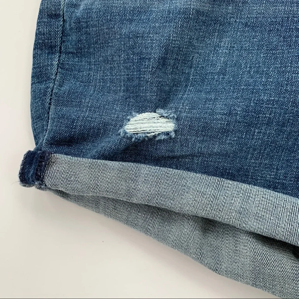Levi’s Distressed Mid Length Denim Jean Short 27 NWT - Picture 7 of 9